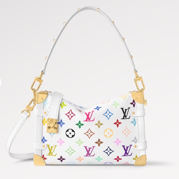 Louis Vuitton White Multicolor Shoulder Bag - Picture 1 of 5